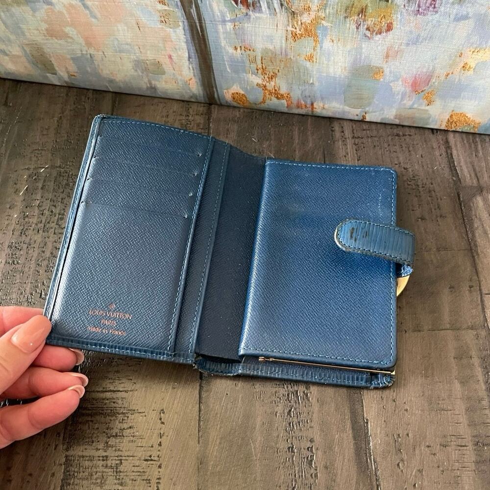 Louis Vuitton Porte Monnaie Viennois Bifold Wallet Epi Leather Preloved - Picture 6 of 16